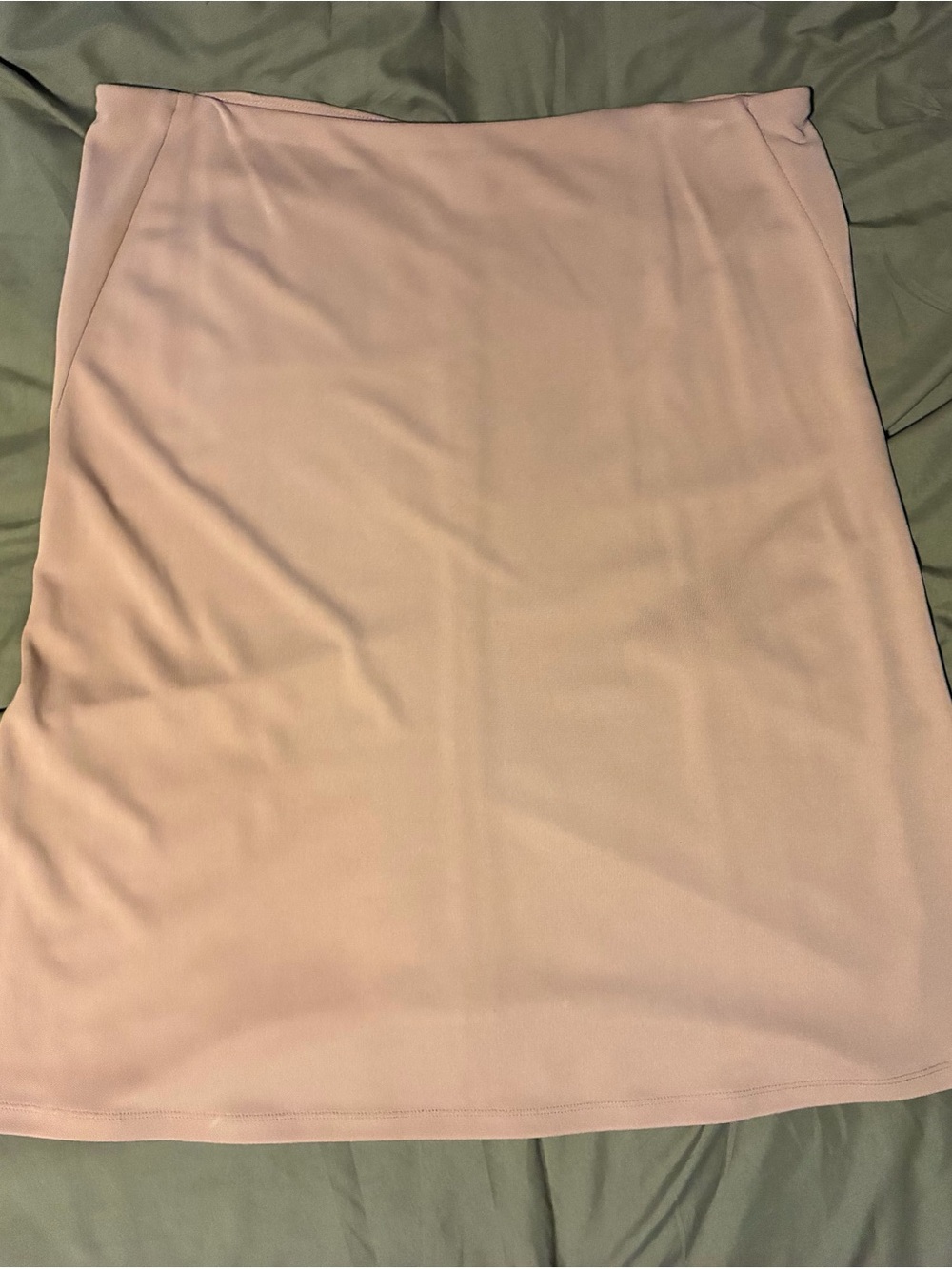 DKNY Tan A-Line Skirt